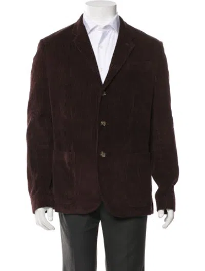 Pre-owned Eleventy Blazer In Red