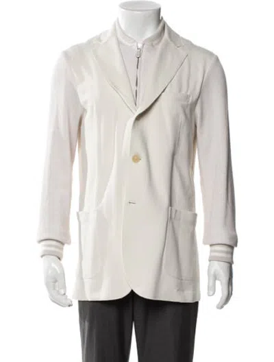 Pre-owned Eleventy Jacket In Neutrals