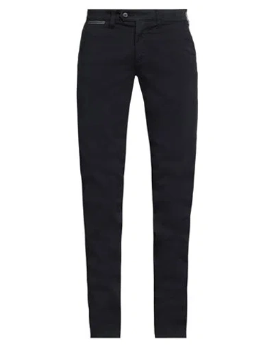 Eleventy Man Pants Midnight Blue Size 30 Cotton, Elastane