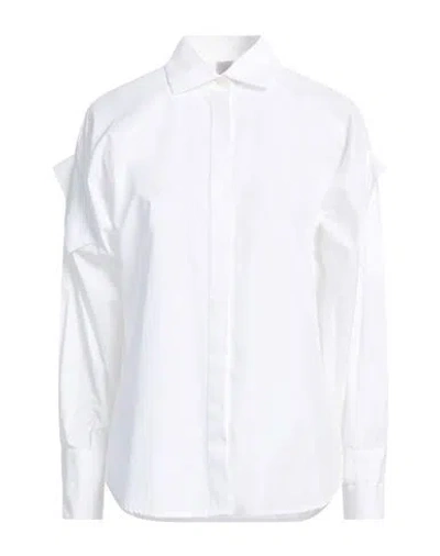 Eleventy Woman Shirt White Size 2 Cotton