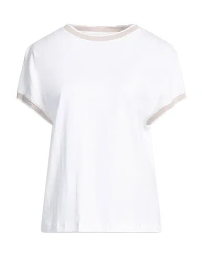 Eleventy Woman T-shirt White Size S Cotton