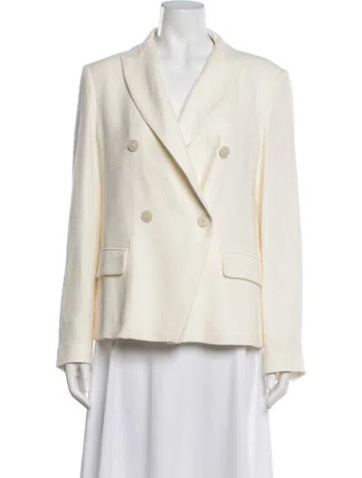 Pre-owned Eleventy Wool Blazer In Neutrals