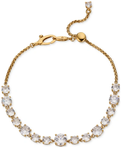 Eliot Danori Cubic Zirconia Slider Bracelet, Created For Macy's In