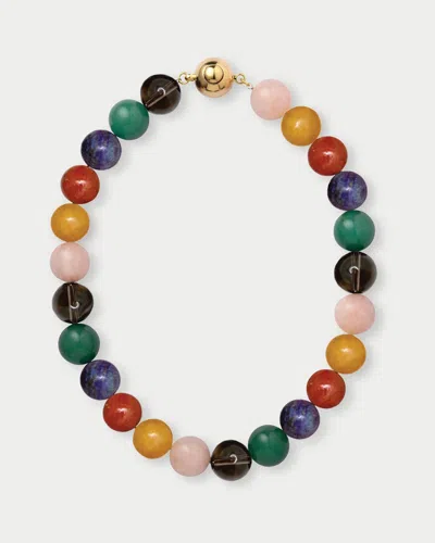 Eliou Lanai Necklace In Red Multi