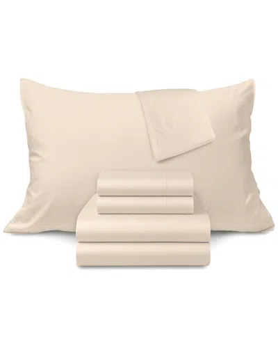 Ella Jayne 100% Cotton Percale Cool And Crisp Deep Pocket Sheet Set In Pink