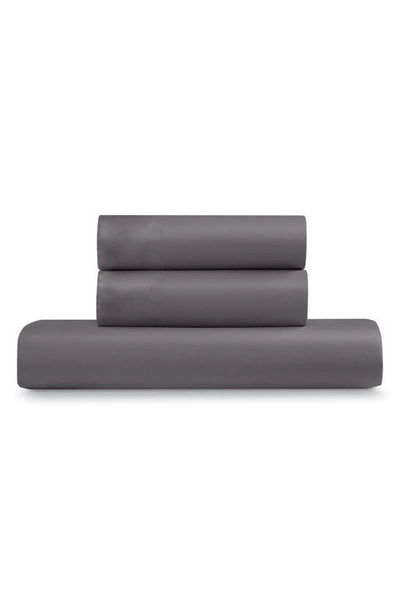 Ella Jayne Home 500 Thread Count Cotton Duvet Cover & Sham Set In Charcoal