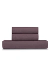 Ella Jayne Home Solid Linen & Cotton 3-piece Duvet Set In Plum