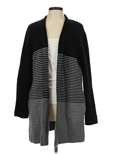 Pre-owned Elle Cardigan Sweater In Black