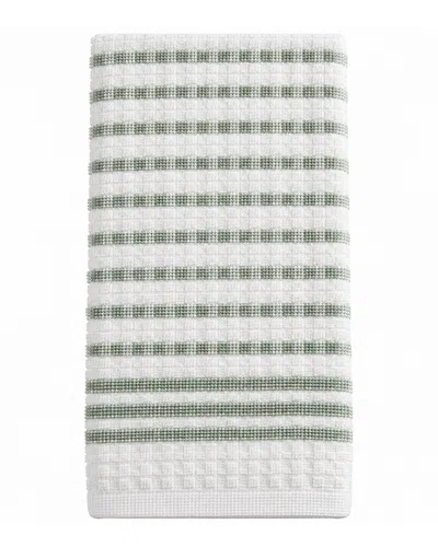 Ellen Tracy 9pk Cotton Kitchen Towels In Green
