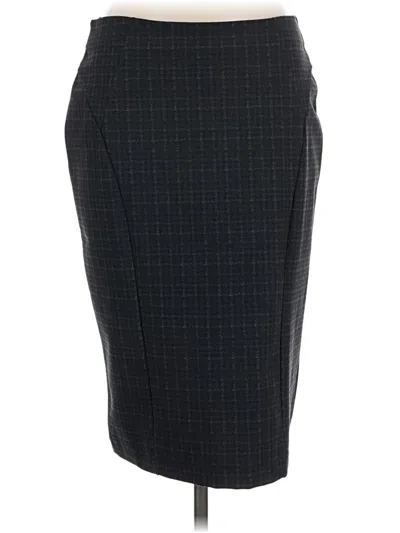 Pre-owned Ellen Tracy Formal Skirt In Gray