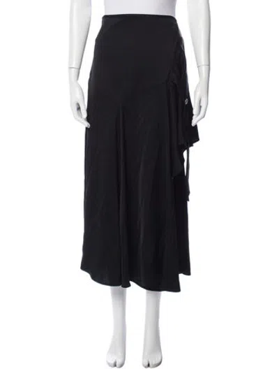 Pre-owned Ellery Long Skirt In Black