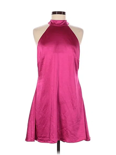 Pre-owned Elliatt Cocktail Dress In Burgundy