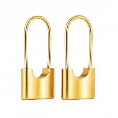 Ellie Vail Women's Londyn Lock Earring In Gold