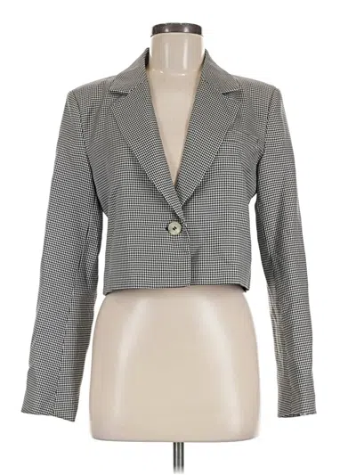 Pre-owned Elodie Blazer Jacket In Gray