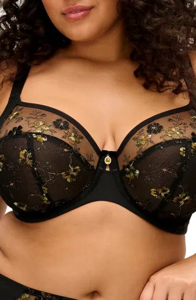 Elomi Lyriana Underwire Bra In Black