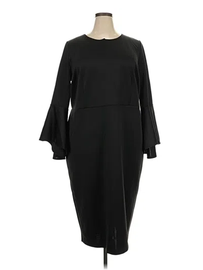 Pre-owned Eloquii Casual Dress In Black