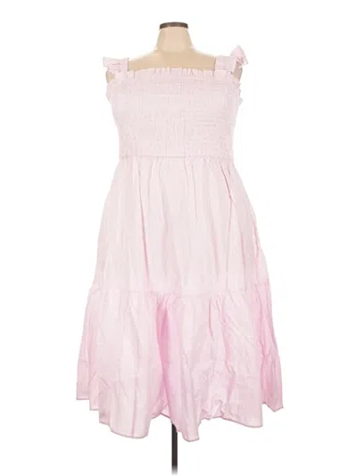 Pre-owned Eloquii Casual Dress In Pink