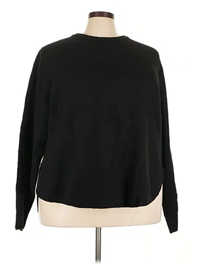Eloquii Pullover Sweater In Animal Print
