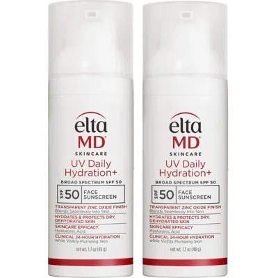 Eltamd Uv Daily Hydration+ Spf 50 Duo (worth $90.00) In Transparent