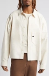 Elwood Pocket Shirt In White Oak
