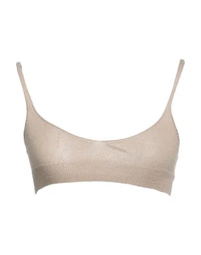 Ely Ely Woman Top Taupe Size 0 Cashmere In Neutral