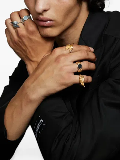 Emanuele Bicocchi Ala Wing Ring In Gold