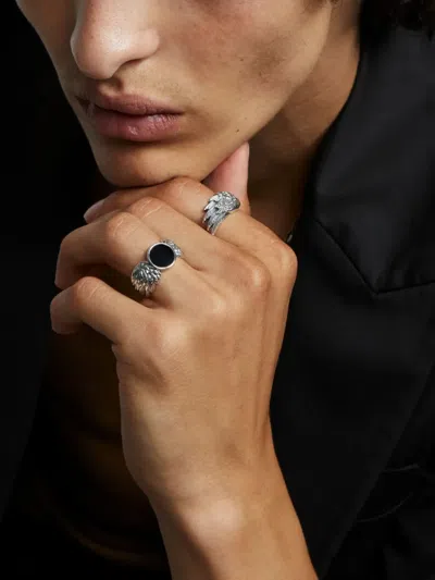 Emanuele Bicocchi Ala Wing Ring In Metallic