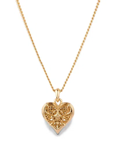 Emanuele Bicocchi Small Notre-heart Necklace In Gold