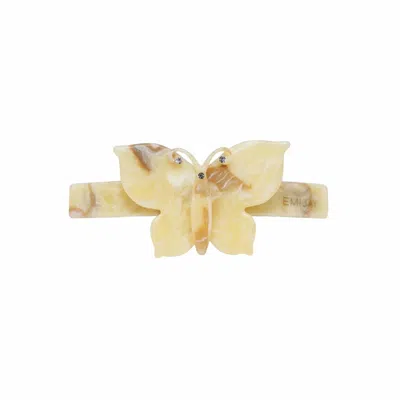Emi Jay Women's Ponytail Hair Barrette In Chantilly Papillon In Gold