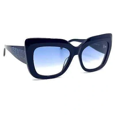 Pre-owned Emilio Pucci Sunglasses Ep 166 90w Authentic In Blue