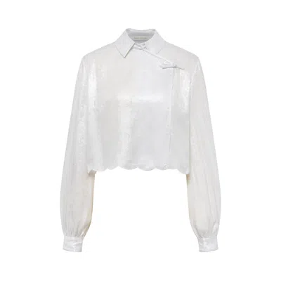 Emma Wallace Women's Chen Blouse -silver
