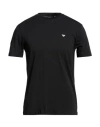 Emporio Armani Man T-shirt Black Size L Cotton