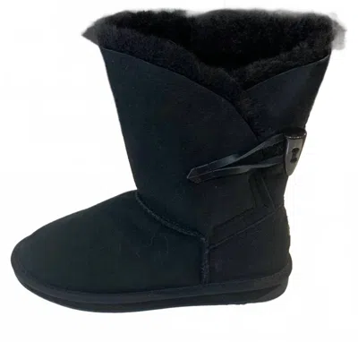 Emu Australia Women's Daley Lo Boots In Black In Blue