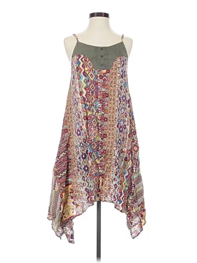 Pre-owned En Creme Casual Dress In Gray
