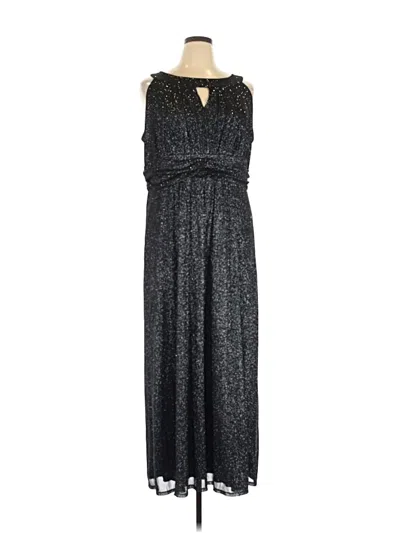 Pre-owned En Focus Studio Cocktail Dress In Black