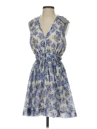 Pre-owned En Saison Casual Dress In Blue