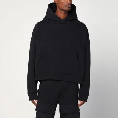 Entire Studios Black Hoodie In Cotton