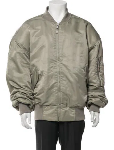 Pre-owned Entire Studios Bomber Jacket In Green