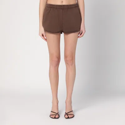 Entire Studios Cotton Brown Flared Trousers