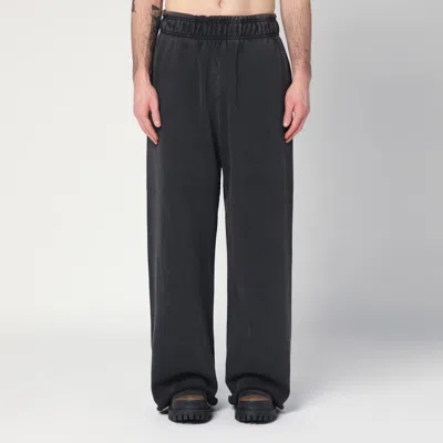 Entire Studios Cotton Washed Black Trousers