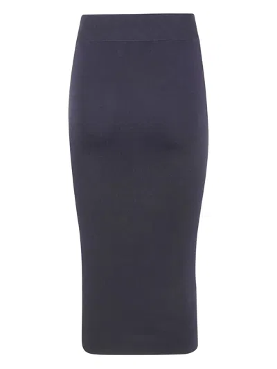 Entire Studios "knit" Skirt In Black