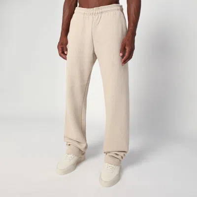 Entire Studios Taupe Cotton Jogging Pants In Neutral