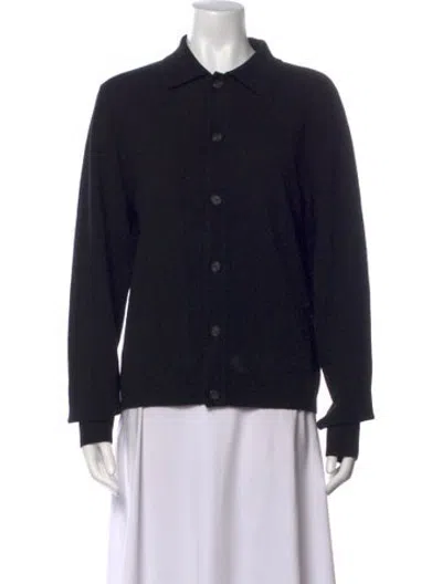 Pre-owned Entire Studios Wool Sweater In Black
