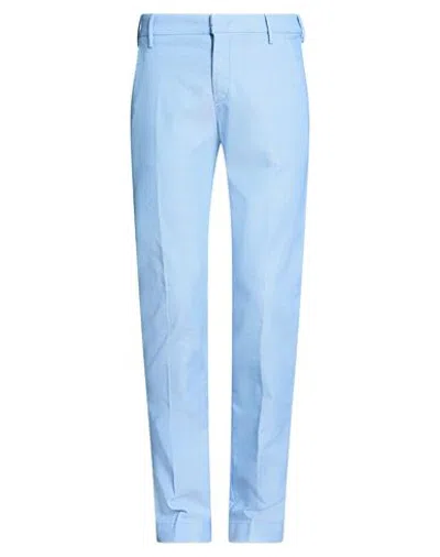 Entre Amis Man Pants Light Blue Size 29 Cotton, Polyester, Elastane