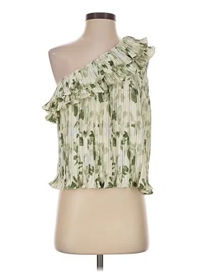 Pre-owned Entro Sleeveless Blouse In Green