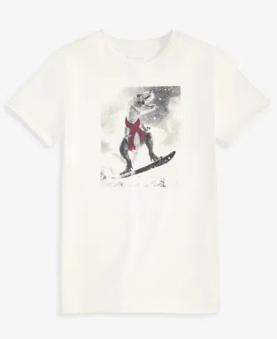 Epic Threads Kids' Boys' 4-20 Crewneck Short-sleeve T-shirt, Macy's Exclusive In Angel White