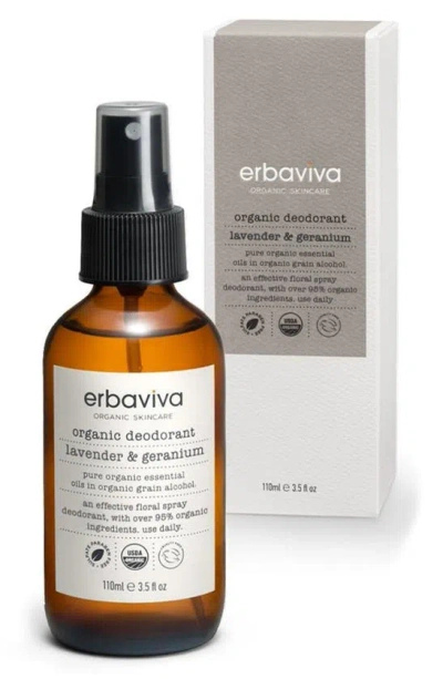 Erbaviva Babies' Jasmine & Grapefruit Organic Deodorant Spray, 16 oz In Lavender Geranium
