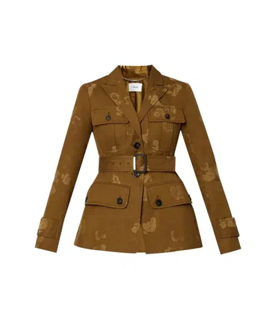 Erdem Sahariana Bolsillos/cinturon Khaki