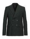 Eredi Del Duca Man Blazer Green Size 42 Polyester, Wool, Elastane