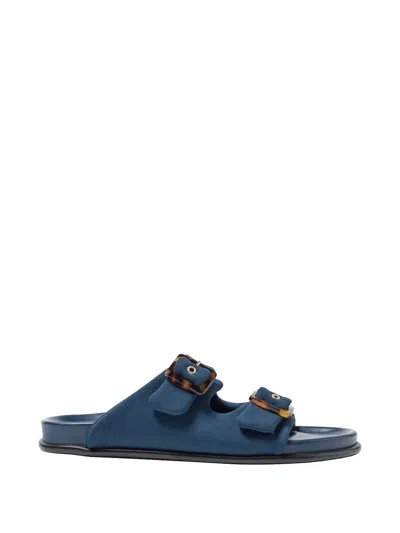 Eres Izia Buckled Sandals In White